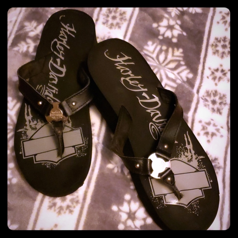 Harley Davidson Flip Flops